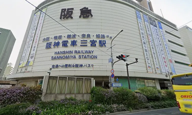 阪急電車 三宮駅｜ハカマエイト神戸三宮店への道順