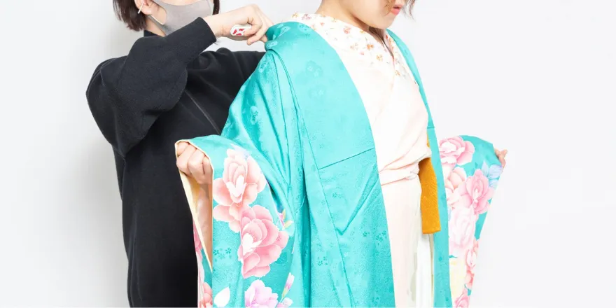 袴を普段着としておすすめする理由④着物の中で一番着付けが簡単！