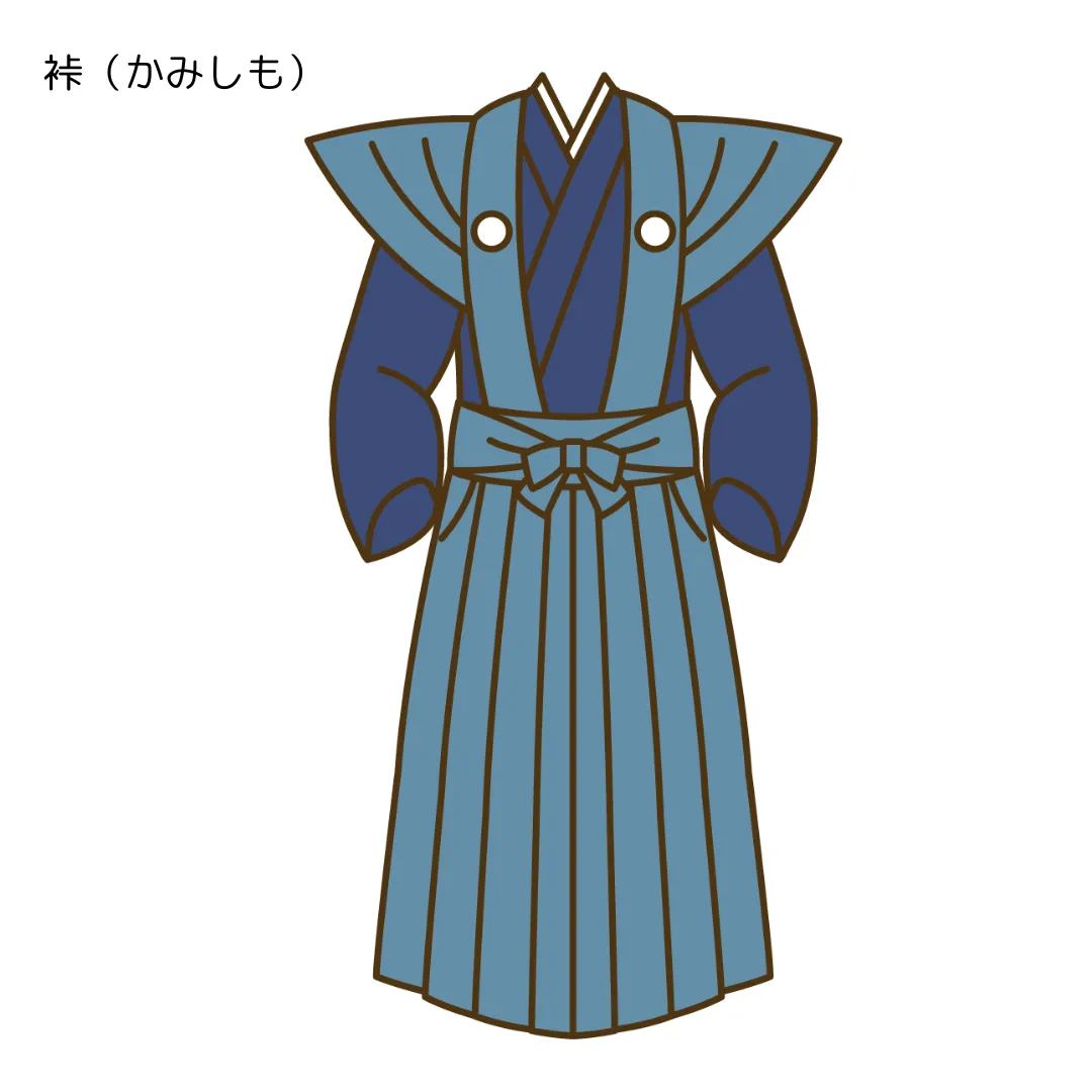 江戸時代における礼服としての袴｜裃（かみしも）