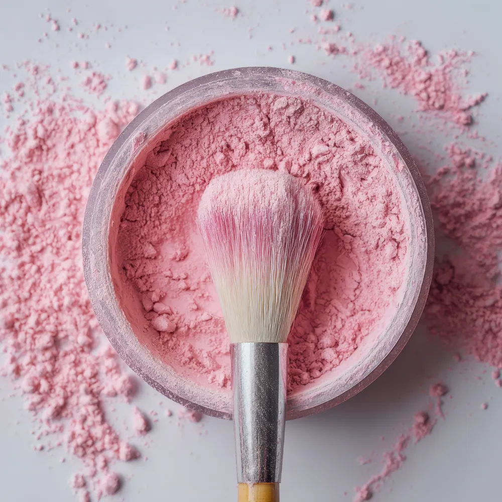 チークは血色を足す程度に